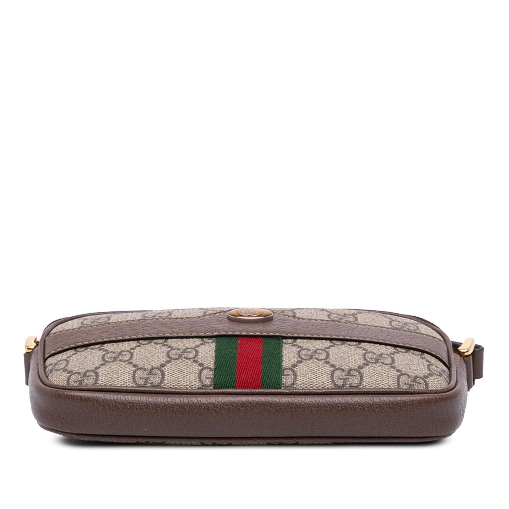 Gucci Mini GG Supreme Web Ophidia Crossbody - 3