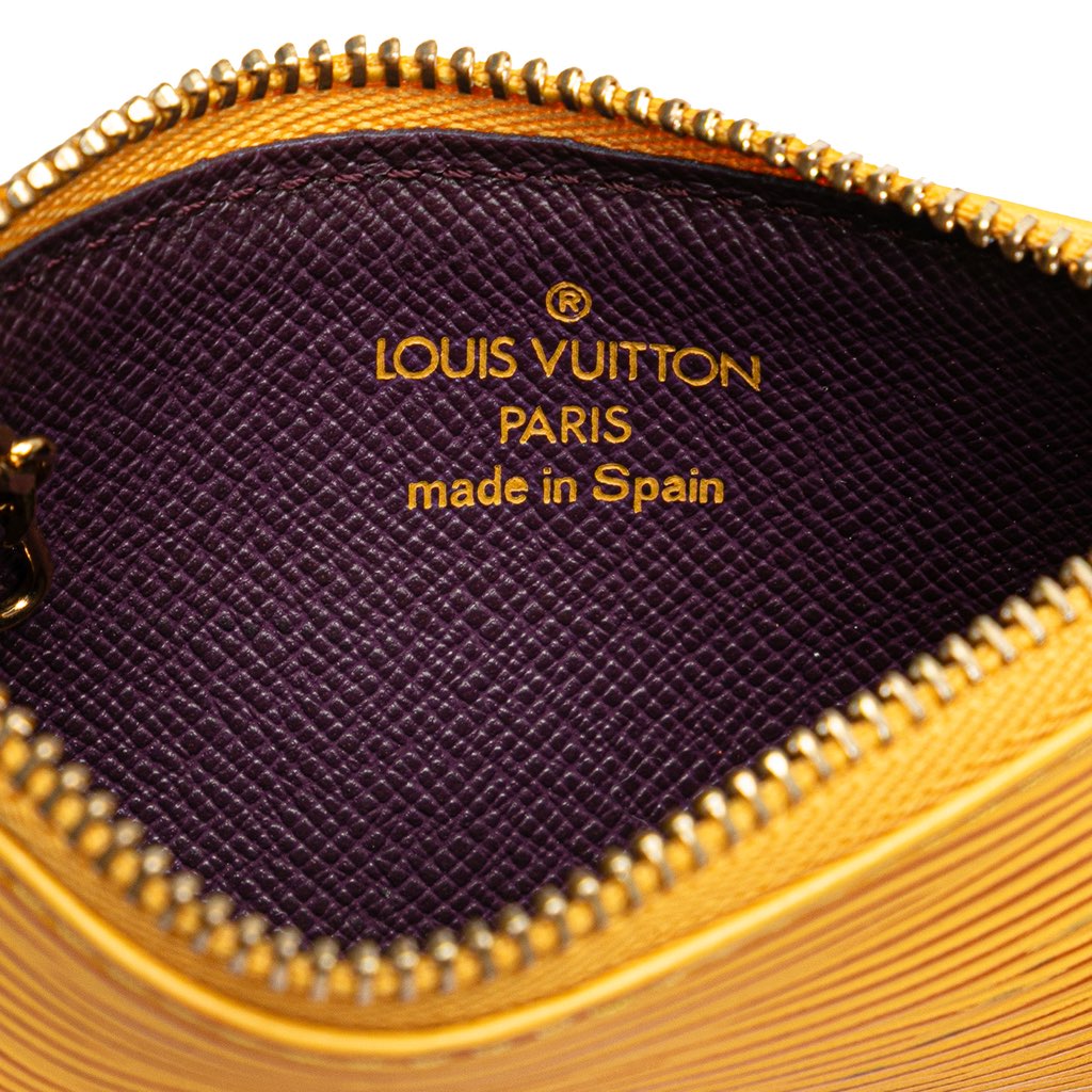 Louis Vuitton Epi Key Pouch - Side view