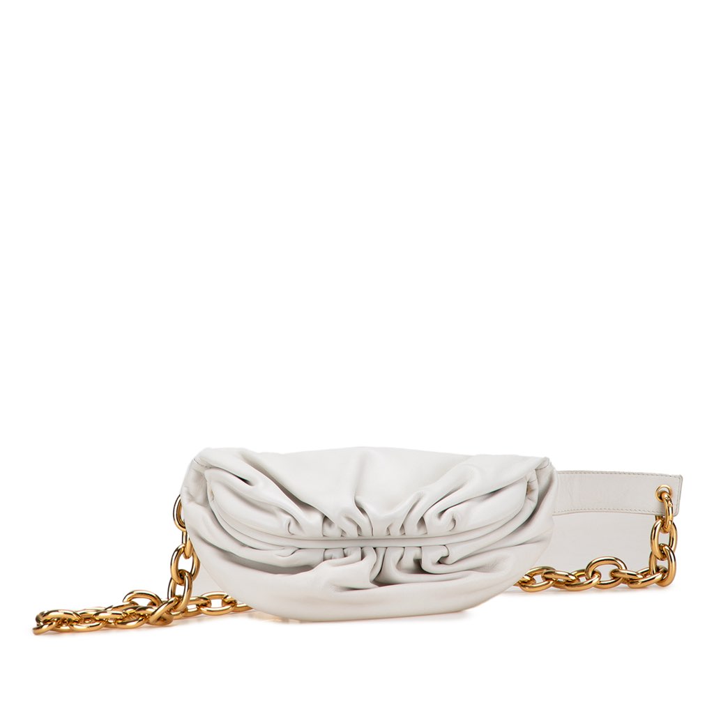 Bottega Veneta Lambskin Belt Chain Pouch