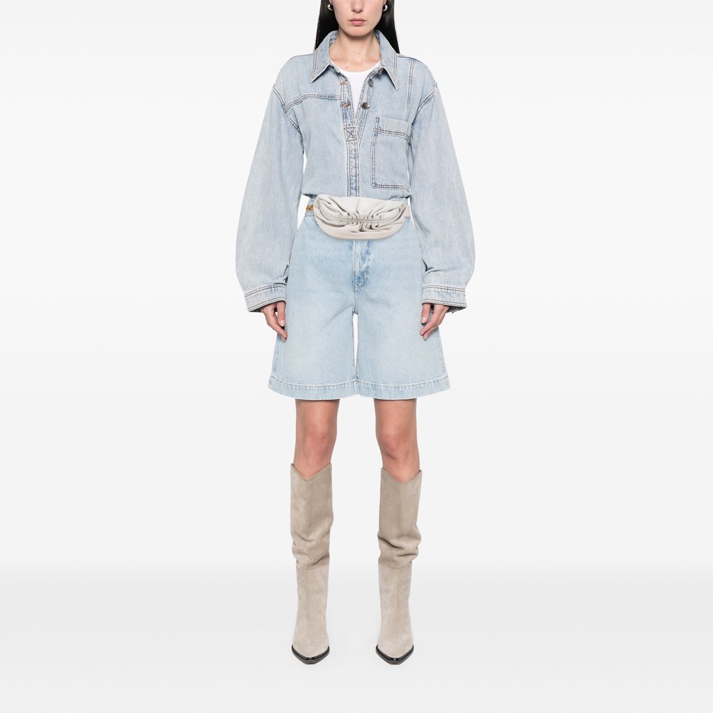 Bottega Veneta Lambskin Belt Chain Pouch - Image 13