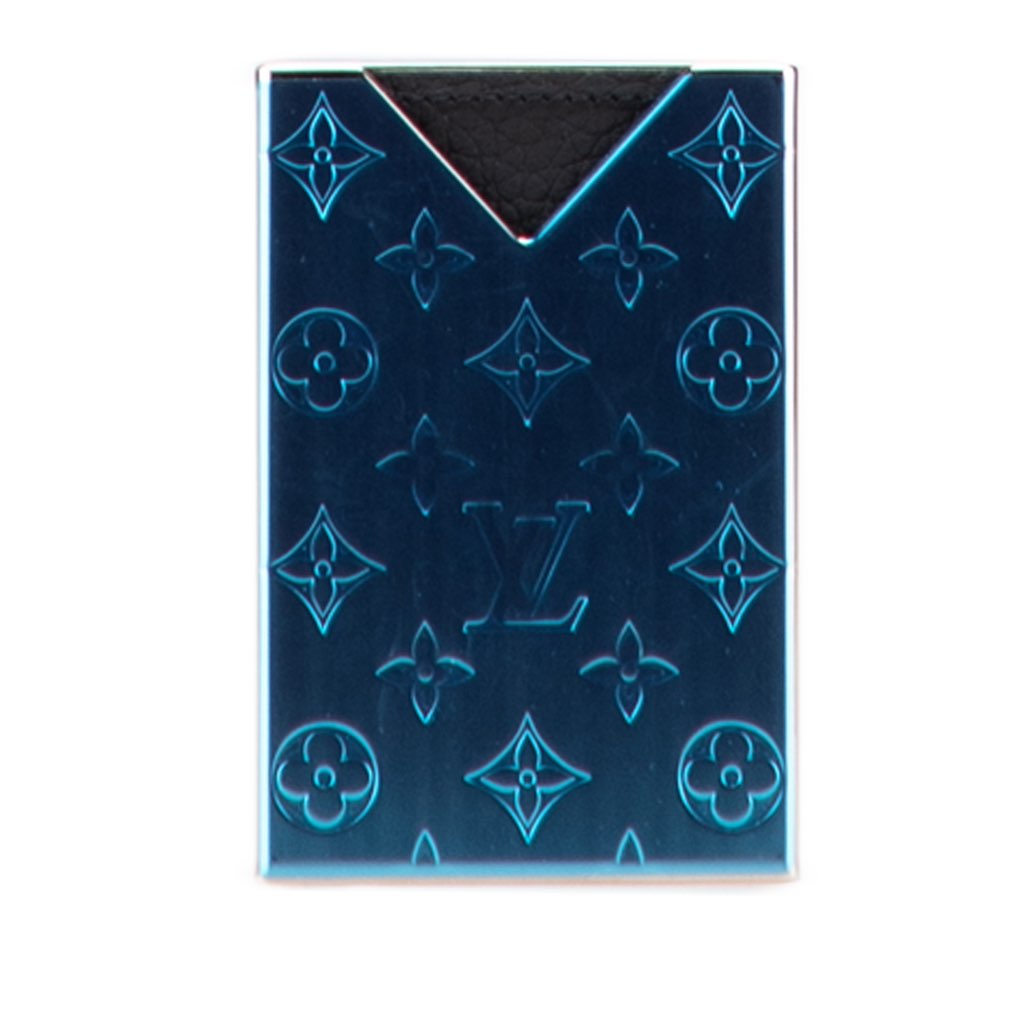 Louis Vuitton Metal Taurillon Monogram Card Holder