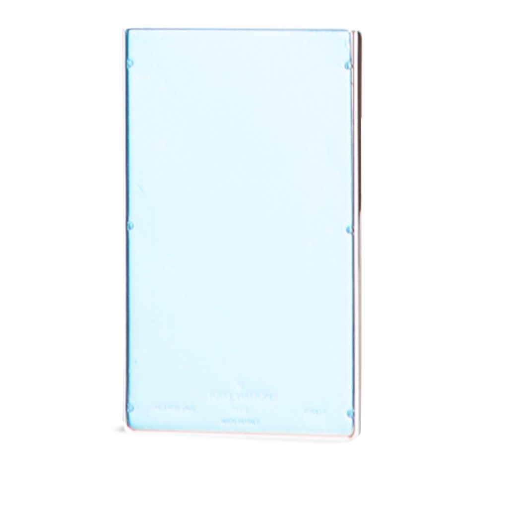 Louis Vuitton Metal Taurillon Monogram Card Holder - Back view