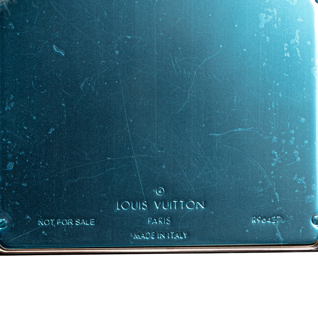 Louis Vuitton Metal Taurillon Monogram Card Holder - Side view