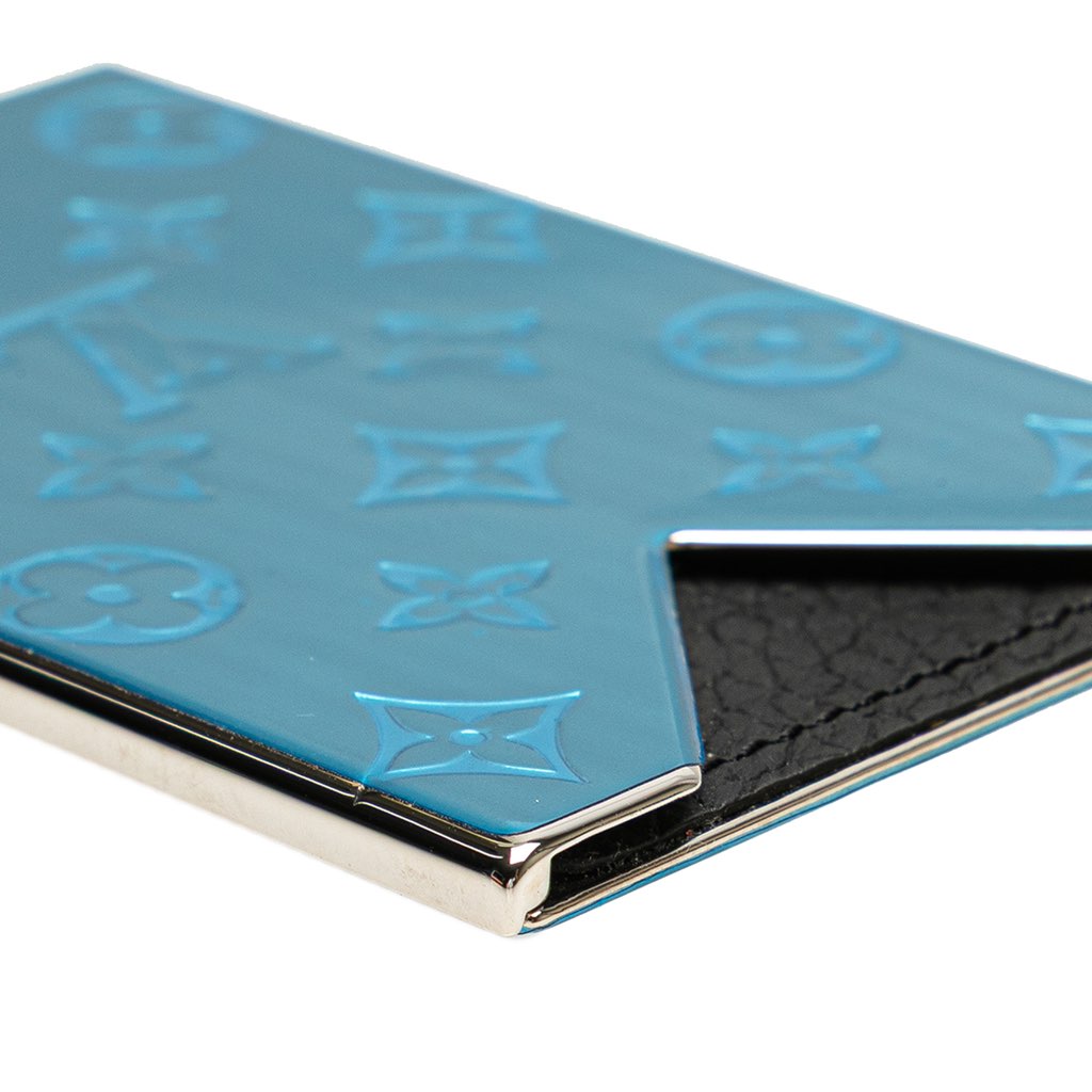 Louis Vuitton Metal Taurillon Monogram Card Holder - Image 10