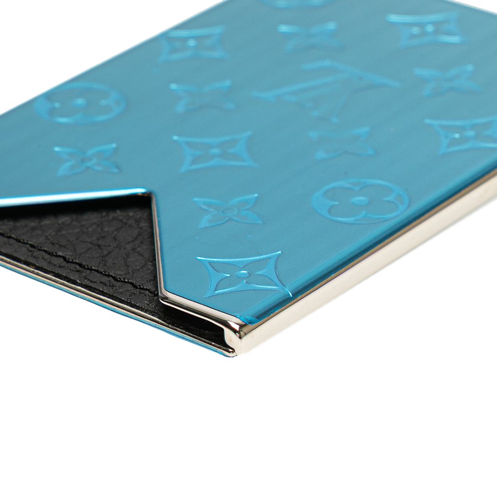 Louis Vuitton Metal Taurillon Monogram Card Holder - Image 11