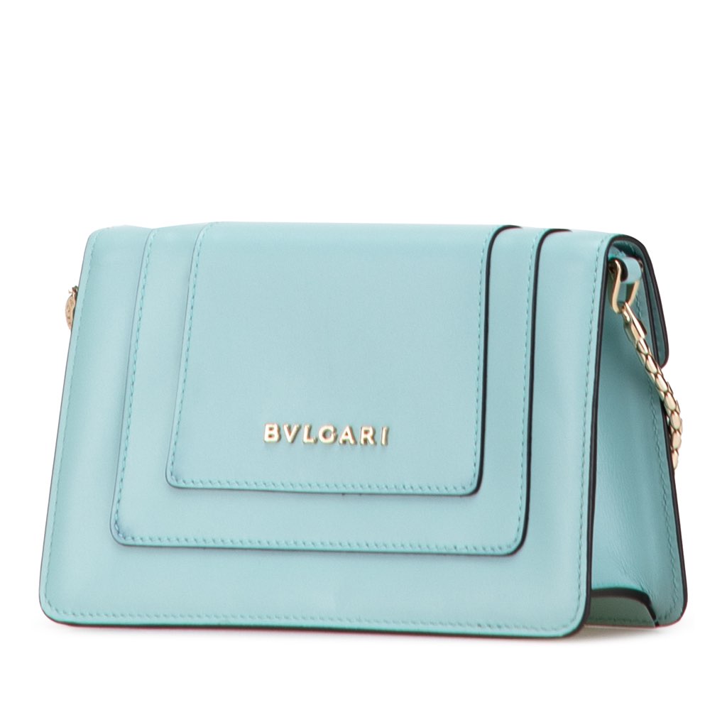 Bvlgari Medium Calfskin Serpenti Forever Shoulder Bag - 2