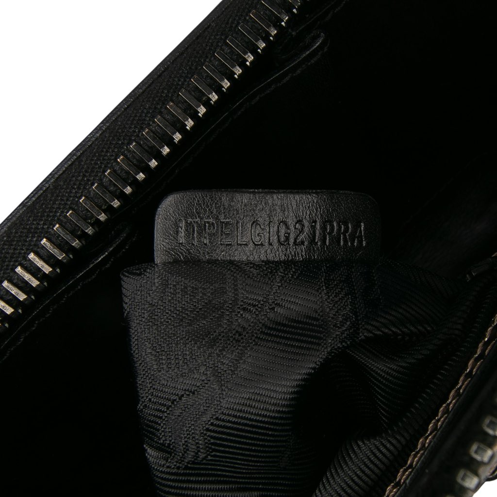 Burberry Metallic Leather Clutch - Image 10