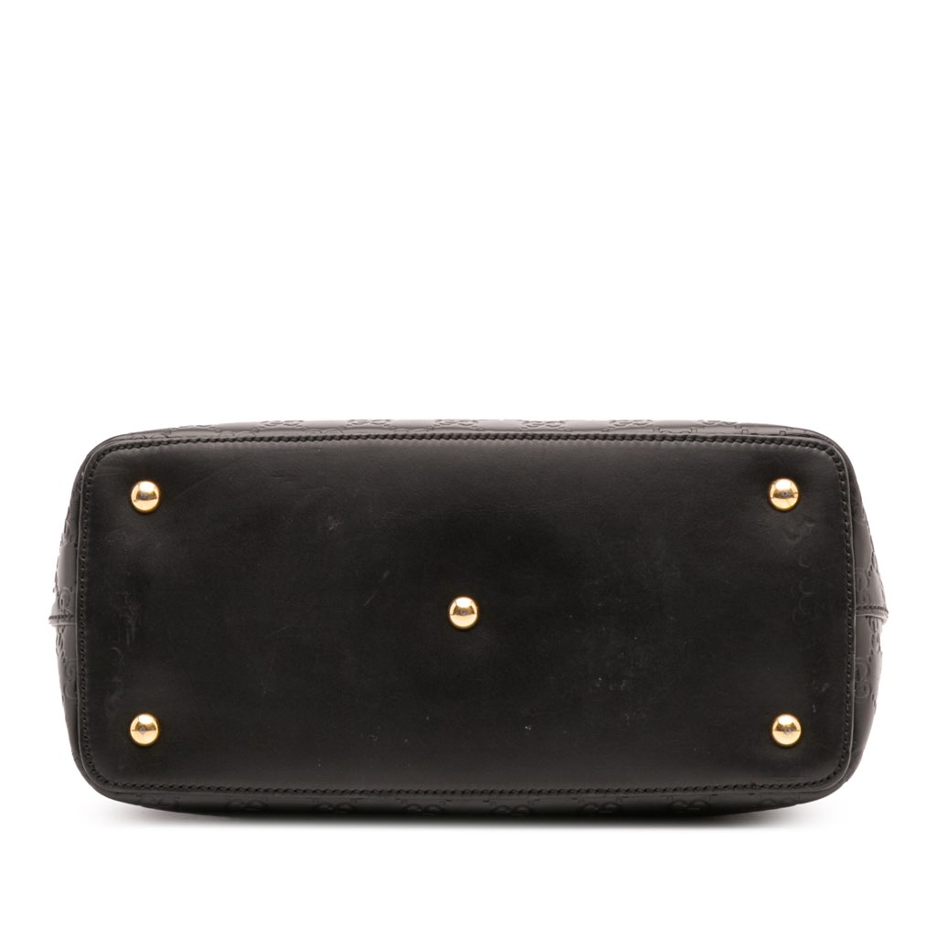 Gucci Guccissima Linea A Fold Over Satchel - 3