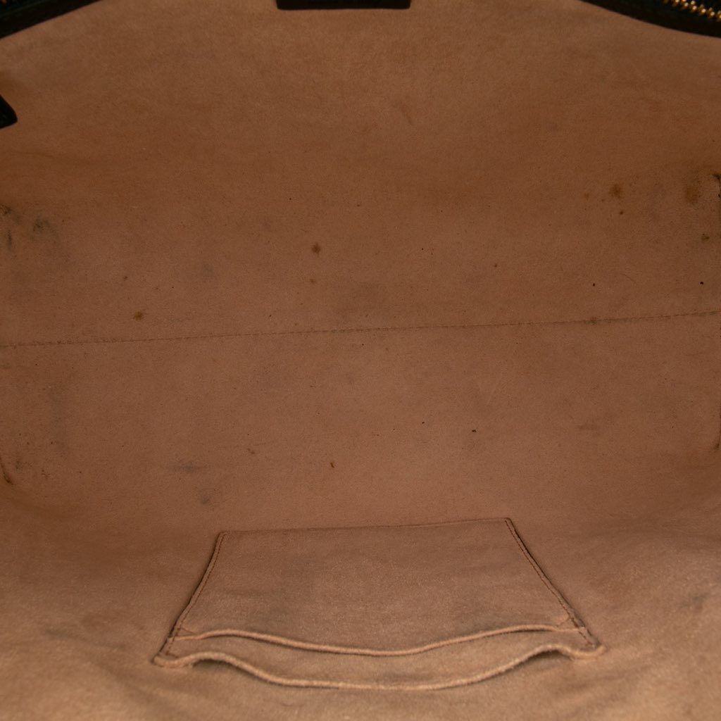 Gucci Guccissima Linea A Fold Over Satchel - 4