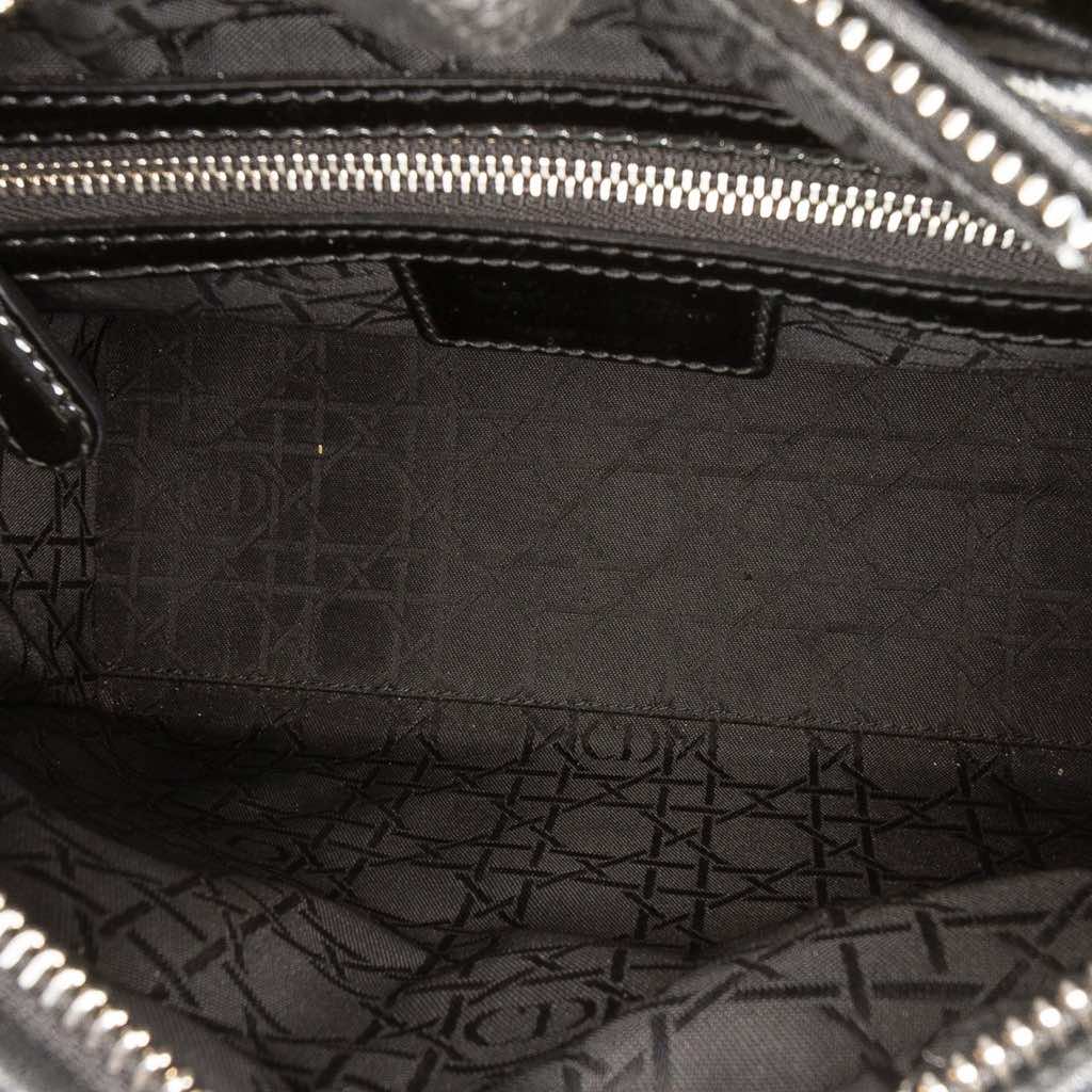 Dior Medium Patent Cannage Lady Dior - 4