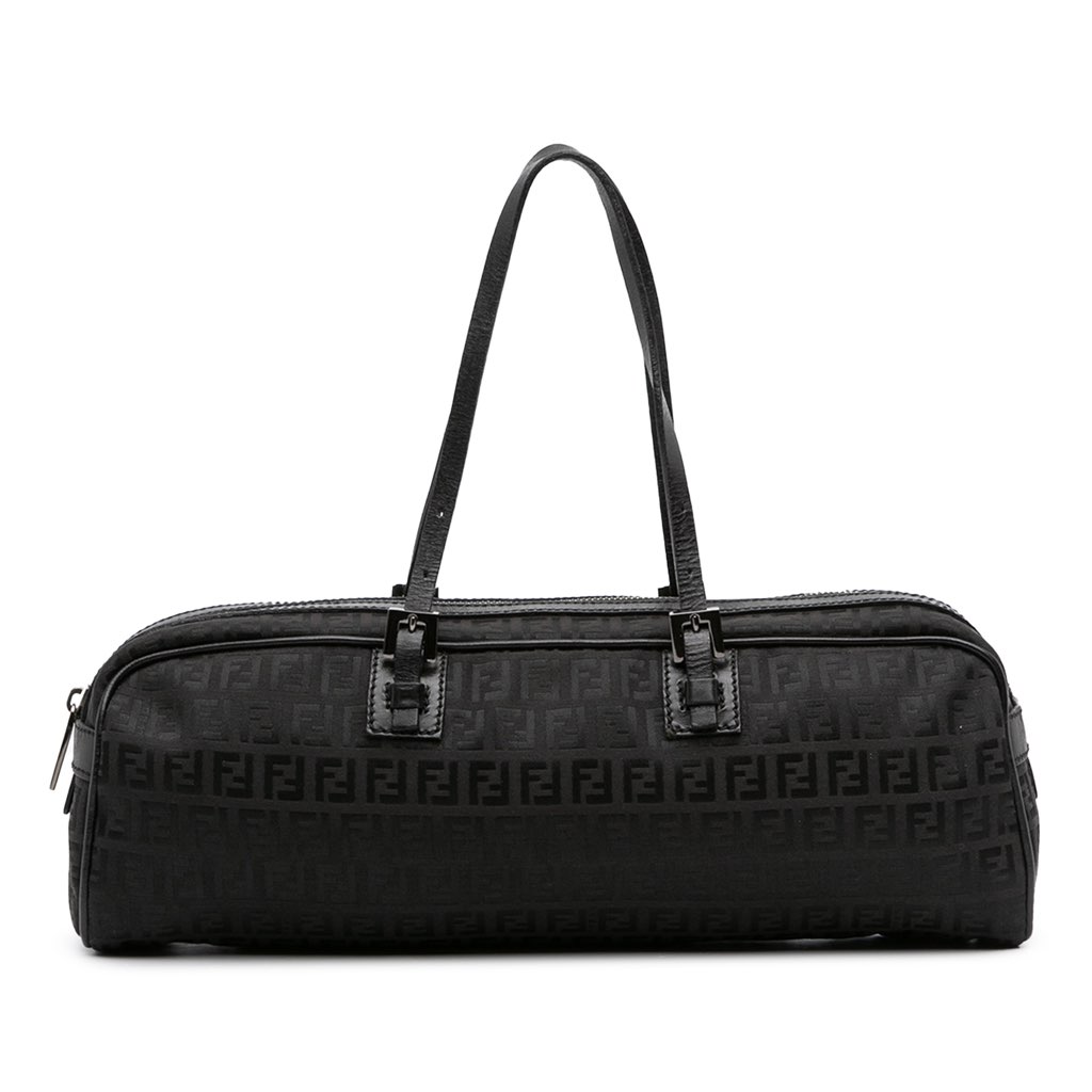 Fendi Zucchino Canvas Handbag