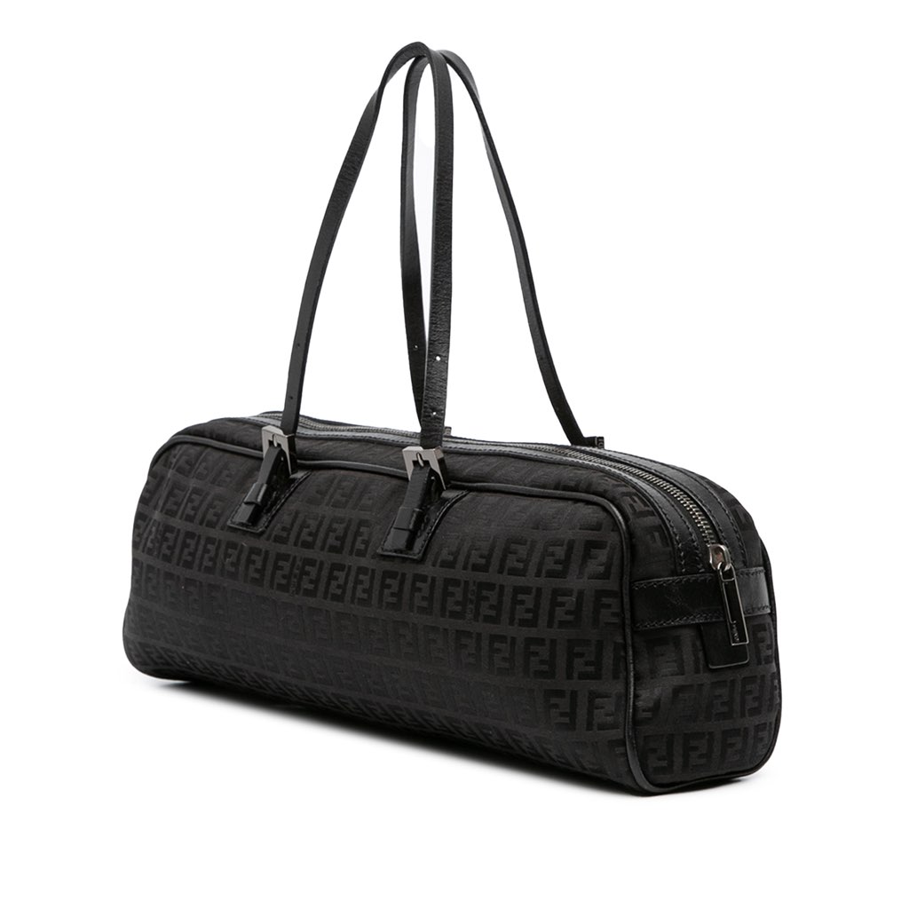 Fendi Zucchino Canvas Handbag - 2