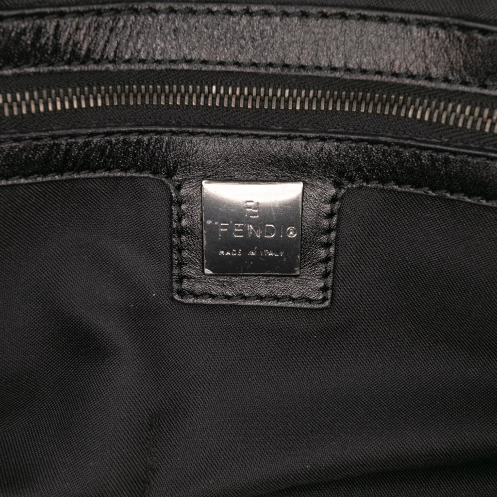 Fendi Zucchino Canvas Handbag - 5