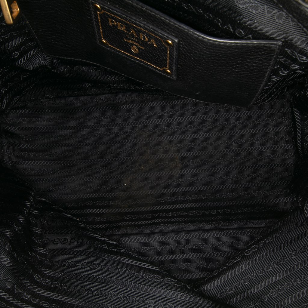 Prada Vitello Daino Open Convertible Tote - 4