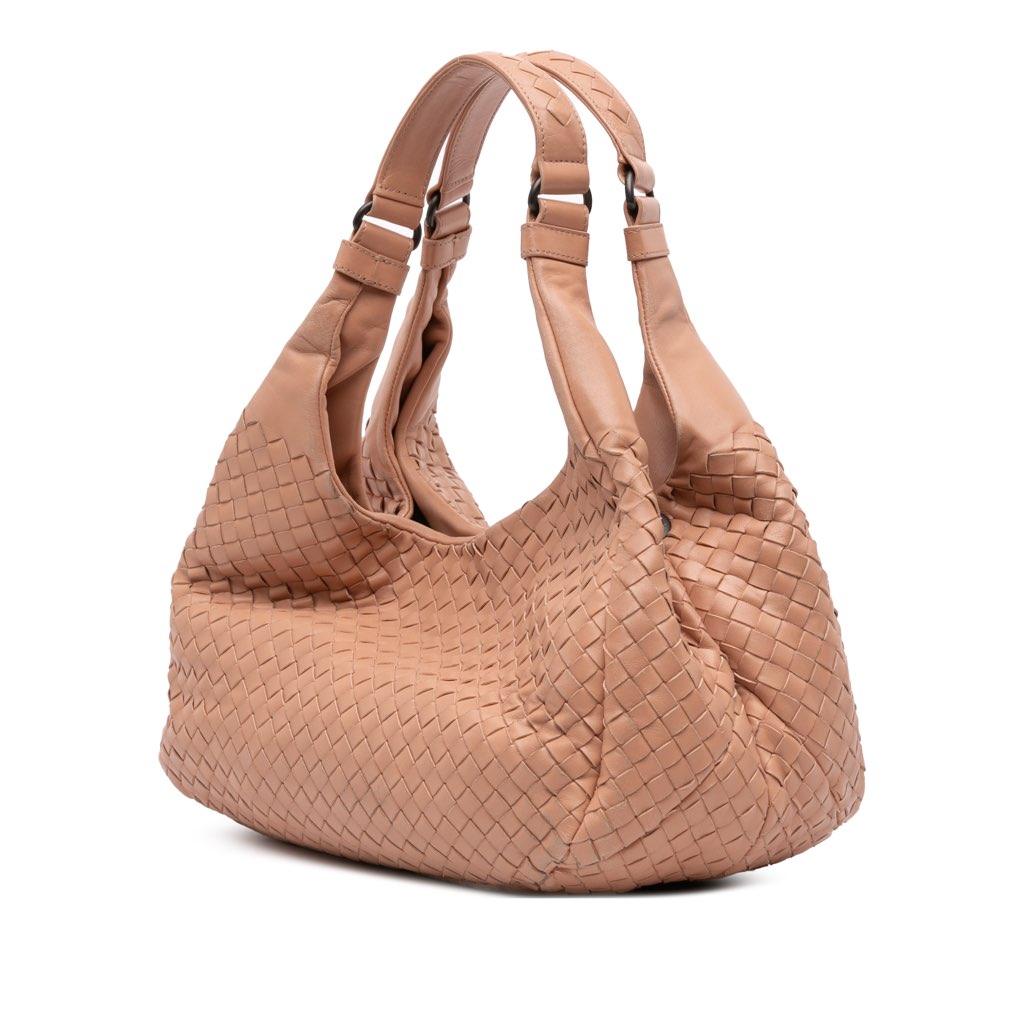 Bottega Veneta Medium Nappa Intrecciato Campana Hobo - 2