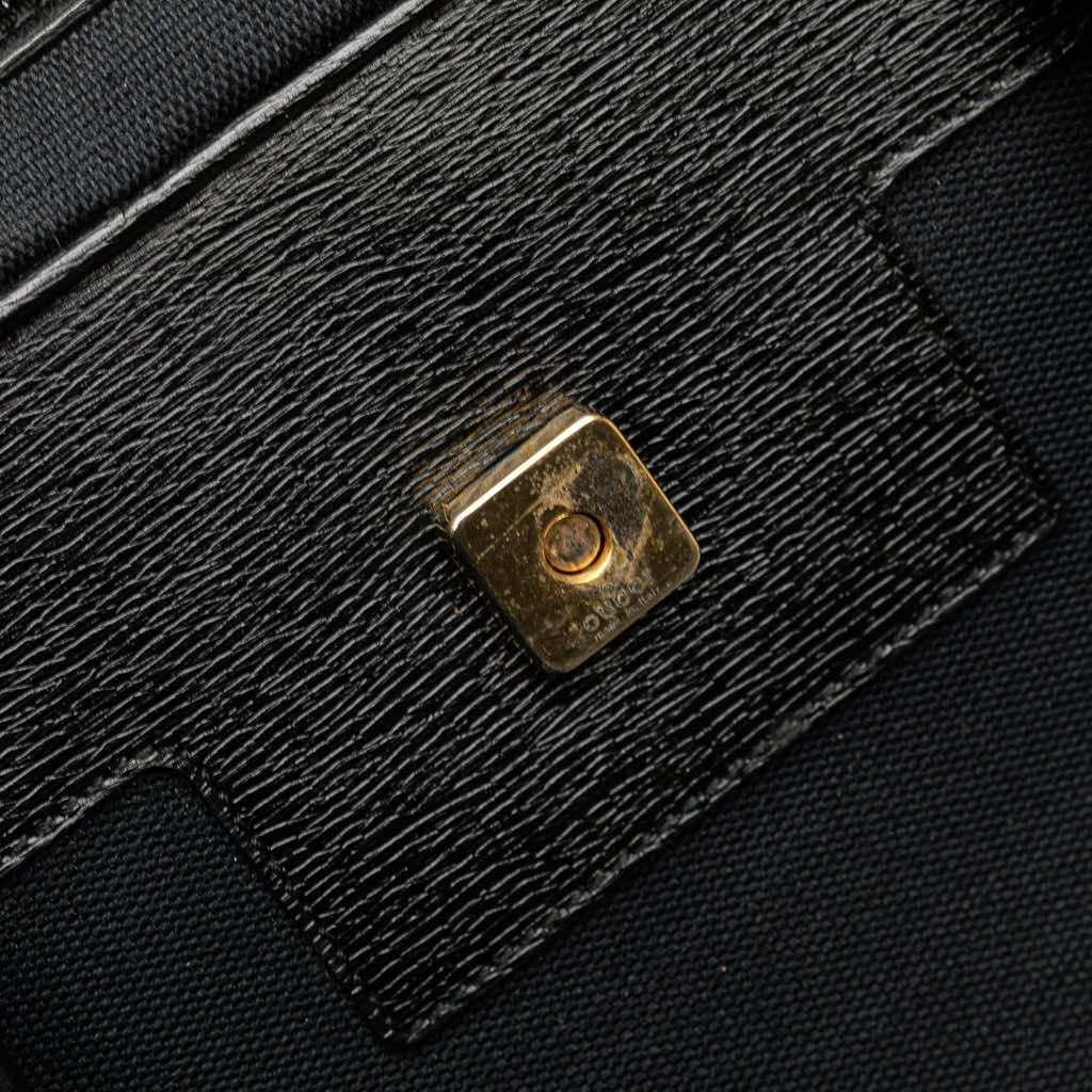 Gucci Canvas Square G Handbag - Image 10