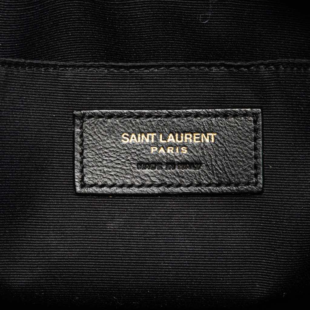 Saint Laurent Quilted Leather Lou Camera Bag - Side view