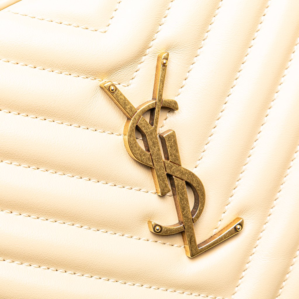 Saint Laurent Quilted Leather Lou Camera Bag - Image 10