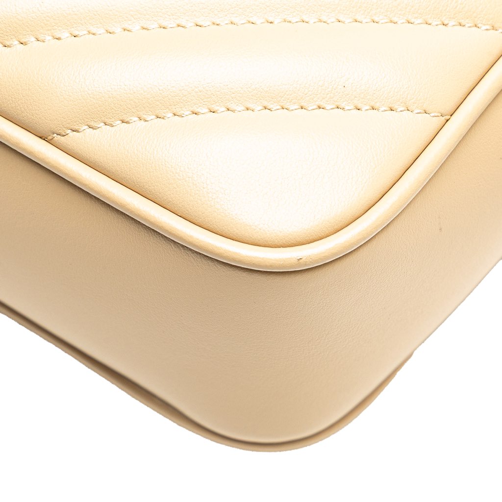 Saint Laurent Quilted Leather Lou Camera Bag - Image 11