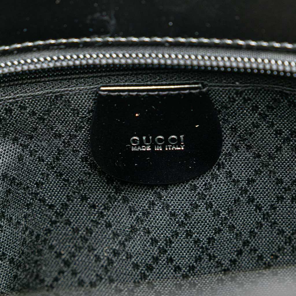 Gucci Nylon Bamboo Satchel - 5