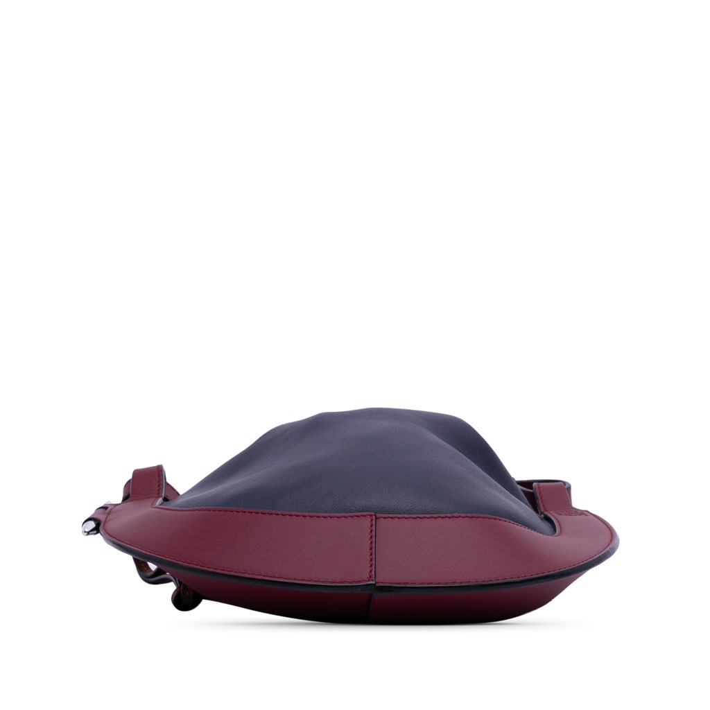 Loewe Small Leather Colorblock Horseshoe Crossbody - 3