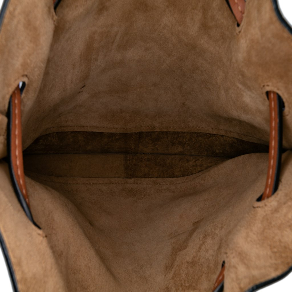 Loewe Small Leather Colorblock Horseshoe Crossbody - 4