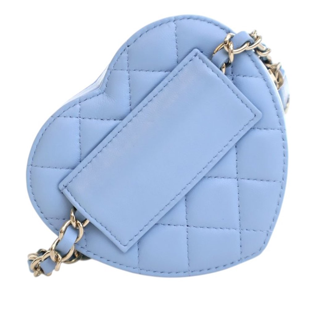Chanel Mini Lambskin CC in Love Heart Belt Bag - 3