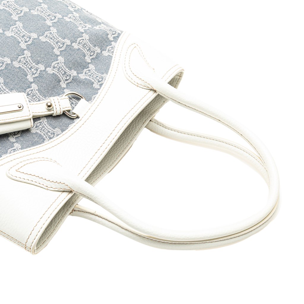 Celine Macadam Denim Tote - Image 12