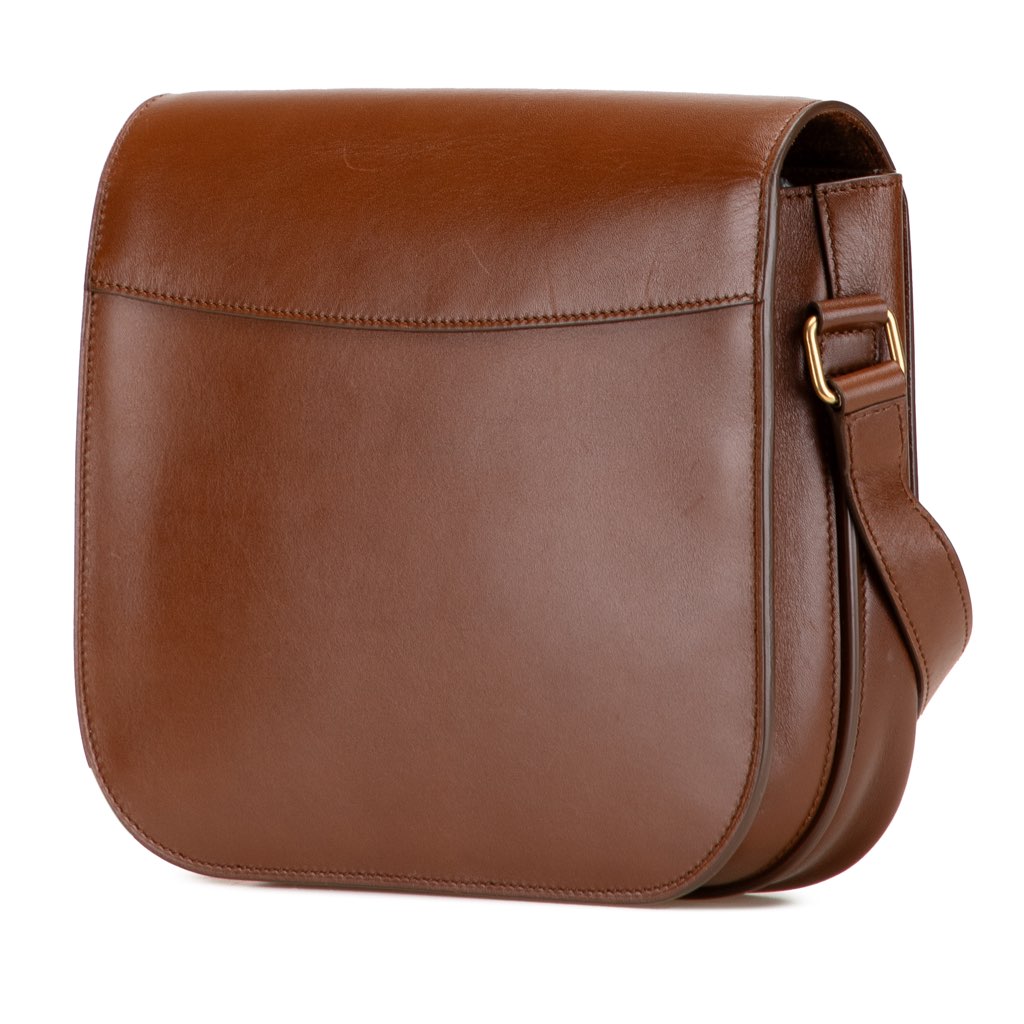 Saint Laurent Leather Betty Flap Pouch Bag - 2