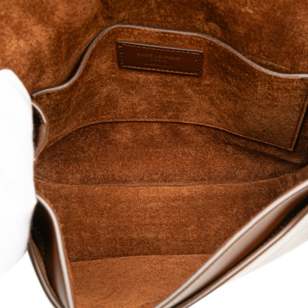 Saint Laurent Leather Betty Flap Pouch Bag - 4