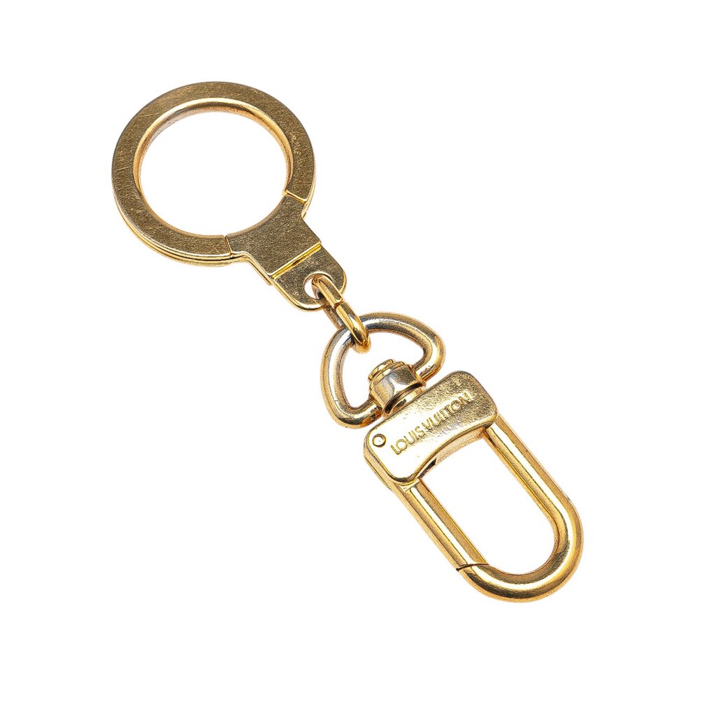 Louis Vuitton Brass Bolt Extender Key Chain - Back view