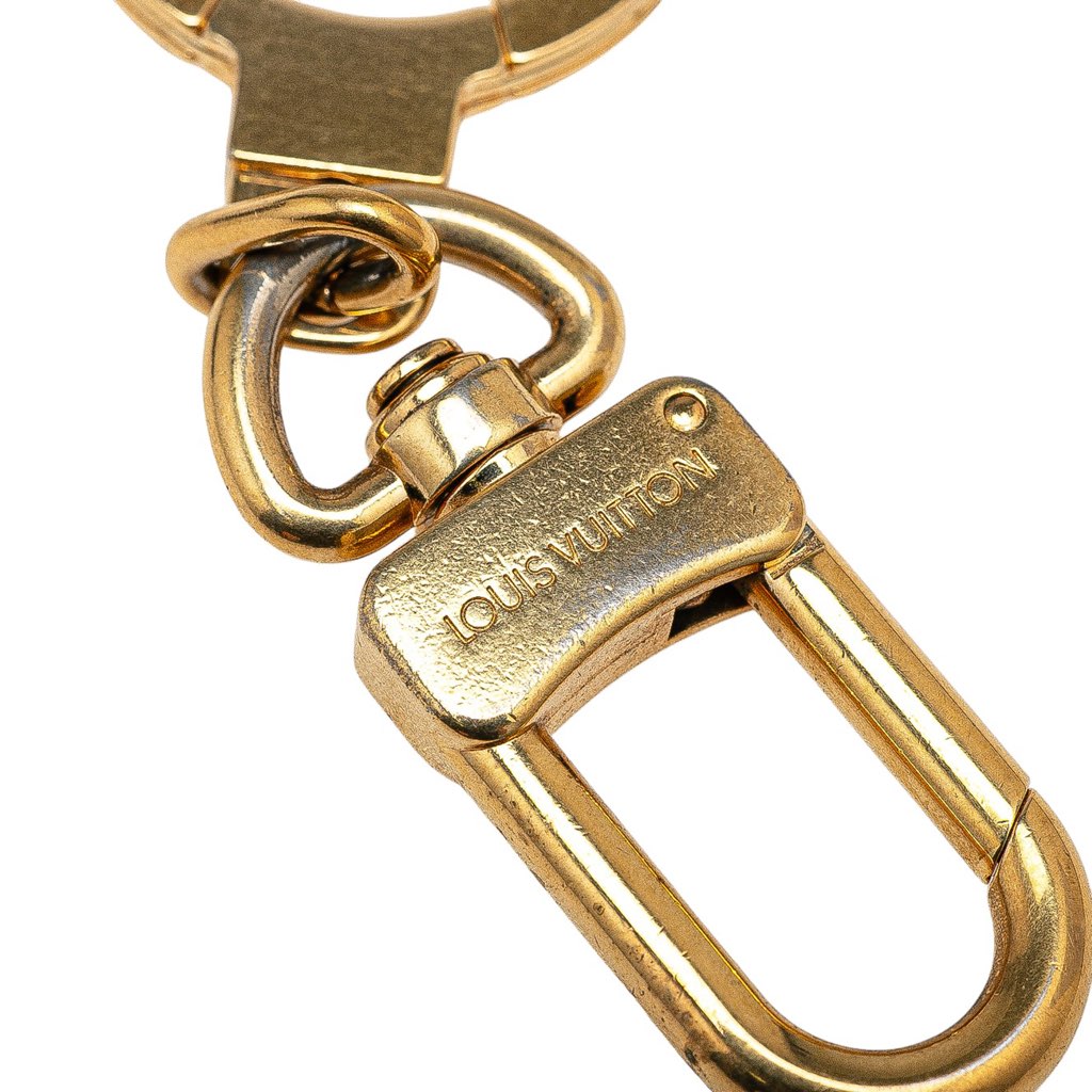 Louis Vuitton Brass Bolt Extender Key Chain - Image 6