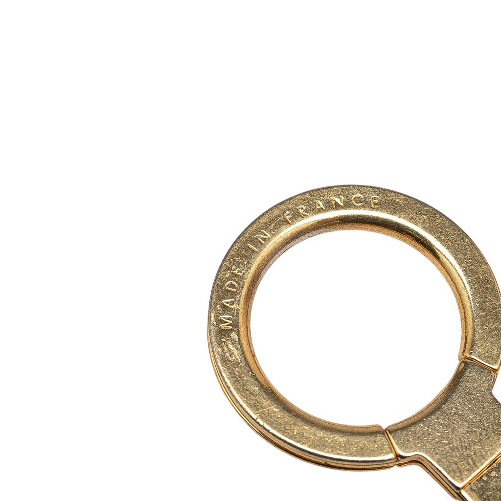 Louis Vuitton Brass Bolt Extender Key Chain - 4
