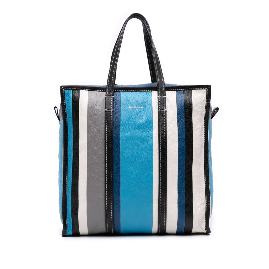 Balenciaga M Lambskin Bazar Shopper Satchel