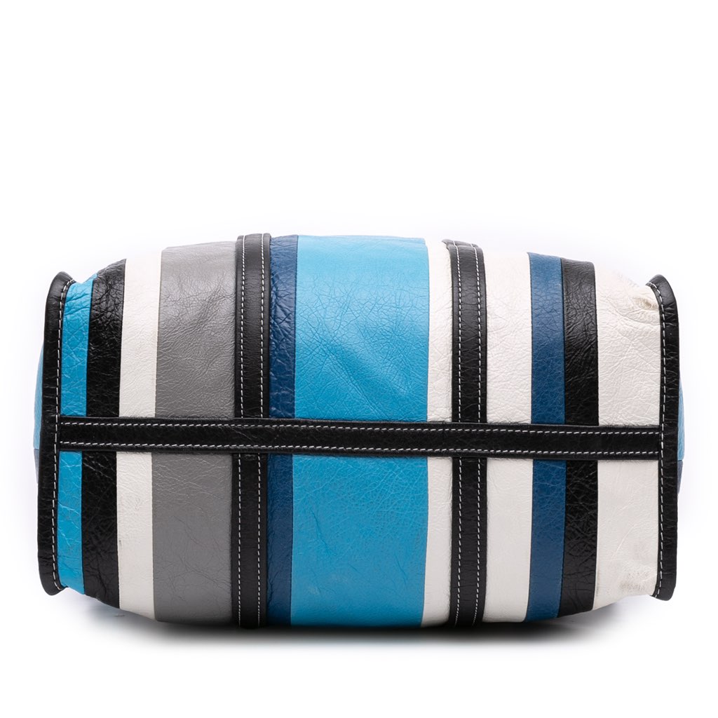 Balenciaga M Lambskin Bazar Shopper Satchel - Image 6