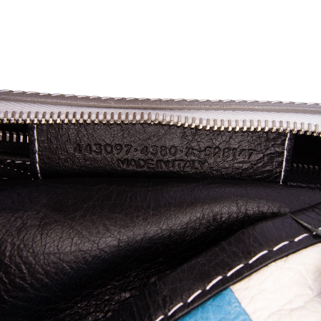 Balenciaga M Lambskin Bazar Shopper Satchel - Detail 1