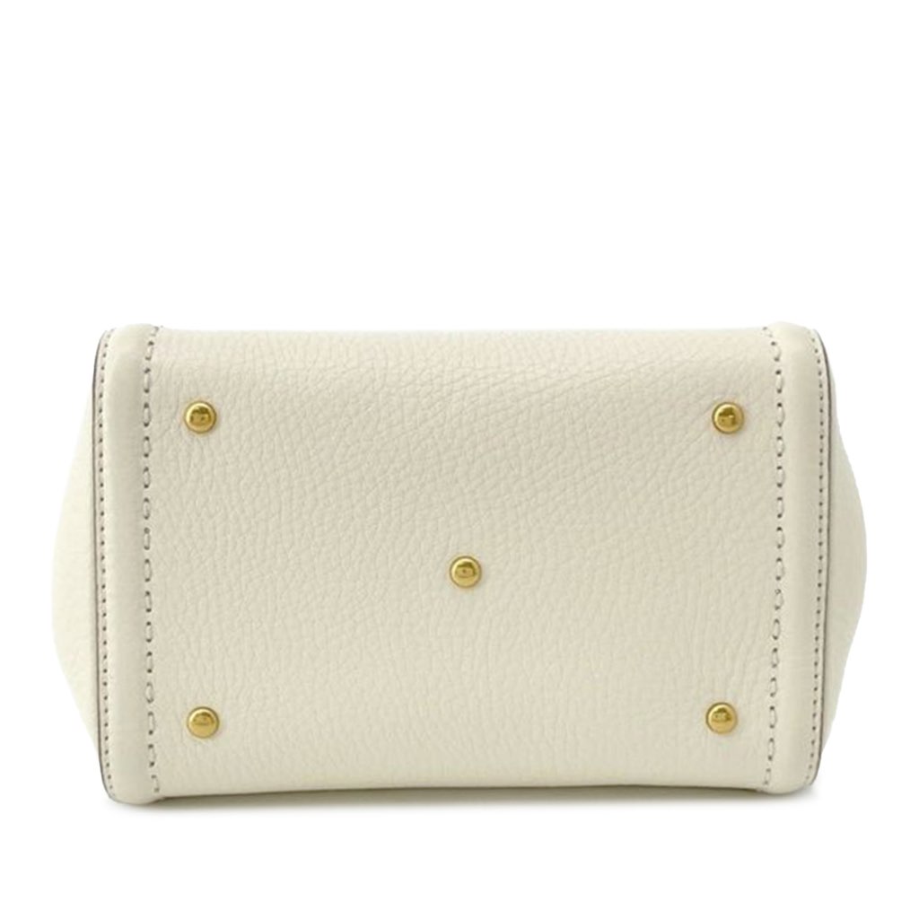 Valentino Small Grainy Calfskin Alltime Satchel - 3