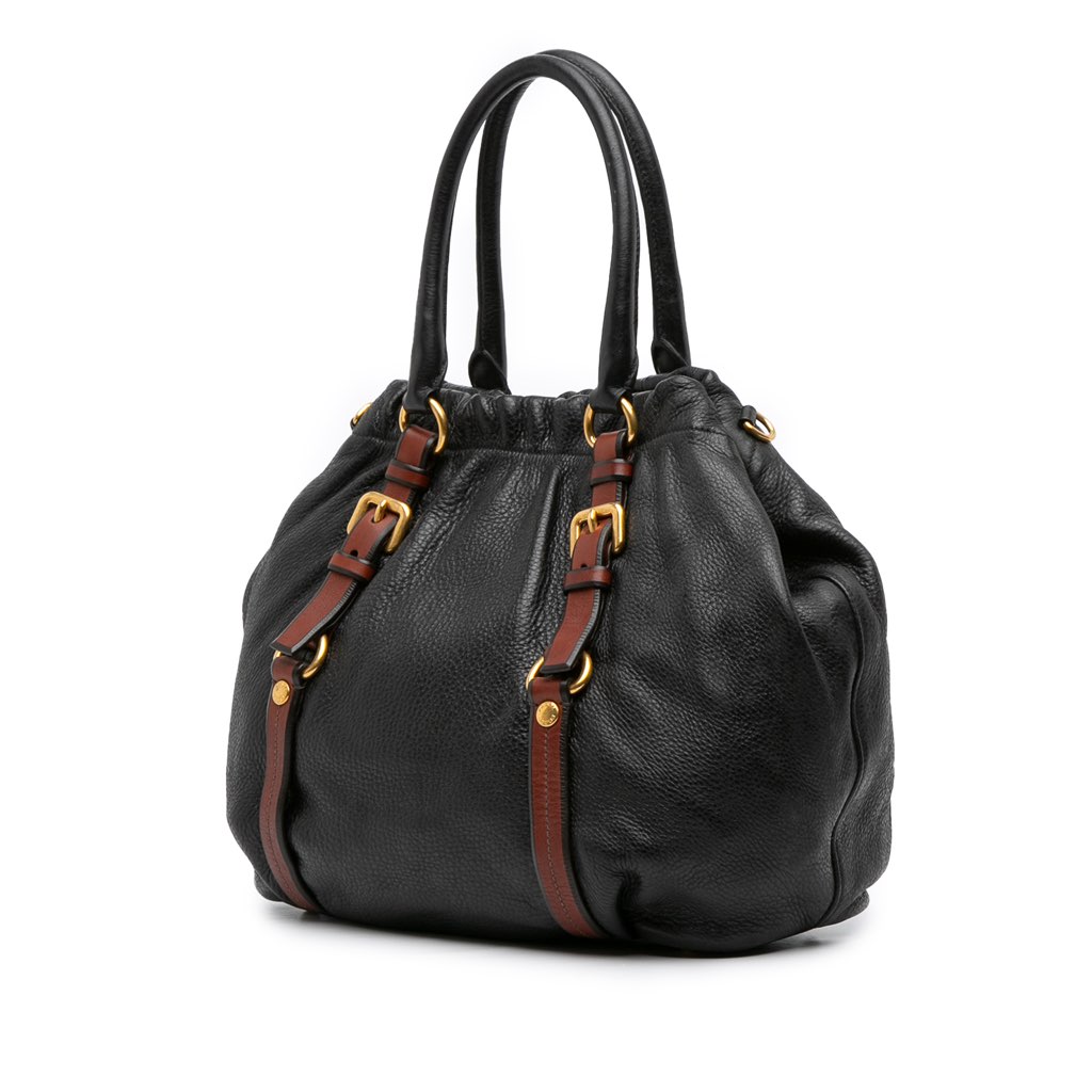 Prada Cervo Antik Satchel - 2
