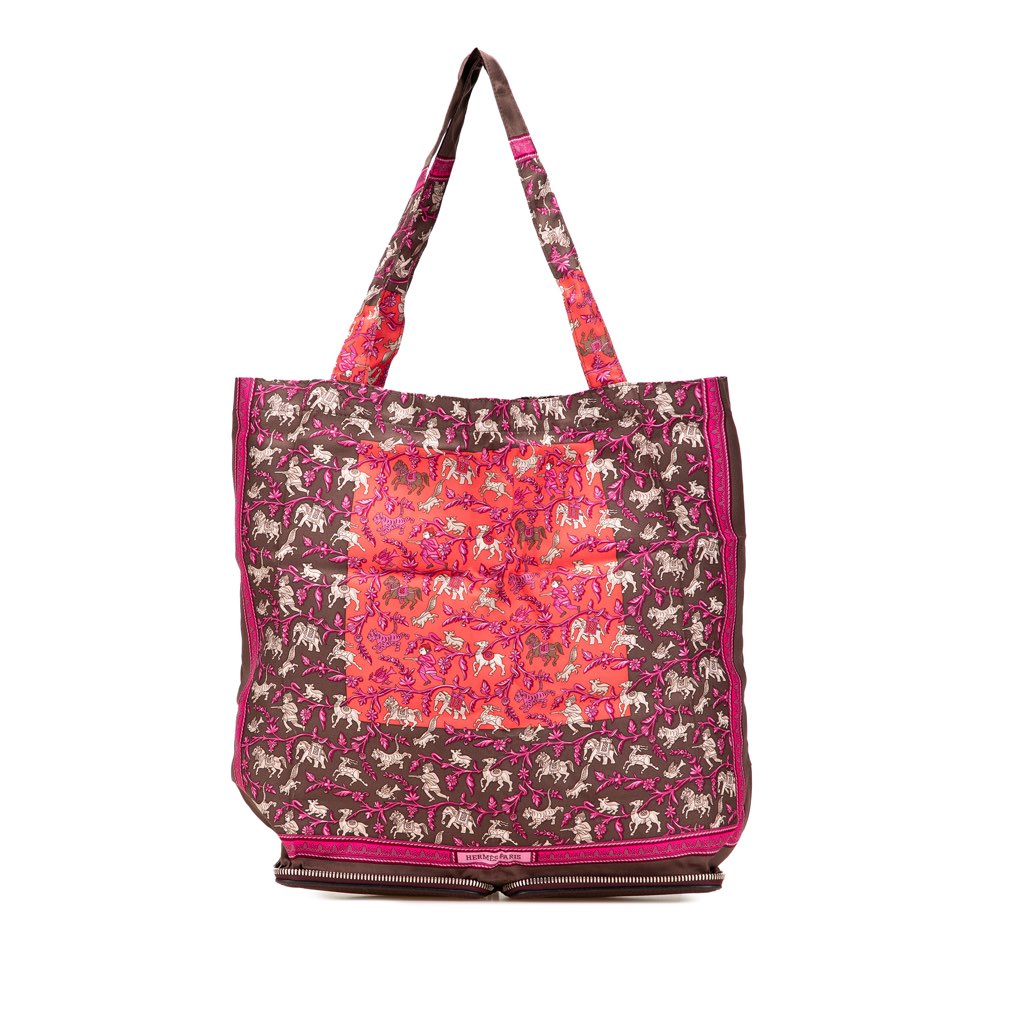 Hermès Chasse en Inde Silky Pop Tote