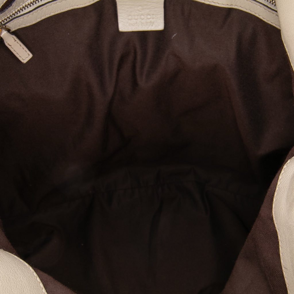 Gucci Large GG Canvas Bamboo Indy Hobo - 4