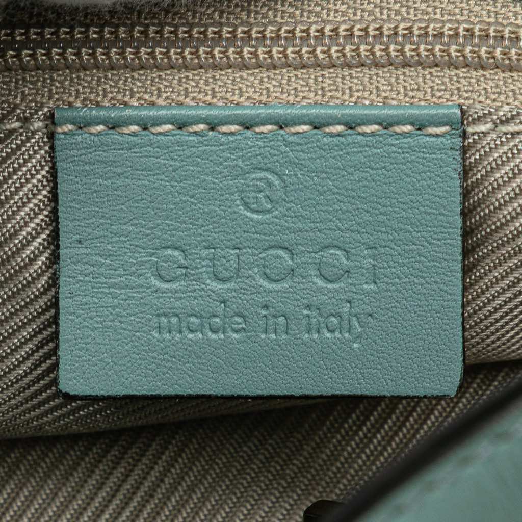 Gucci Square G Suede Jackie Hobo - 5