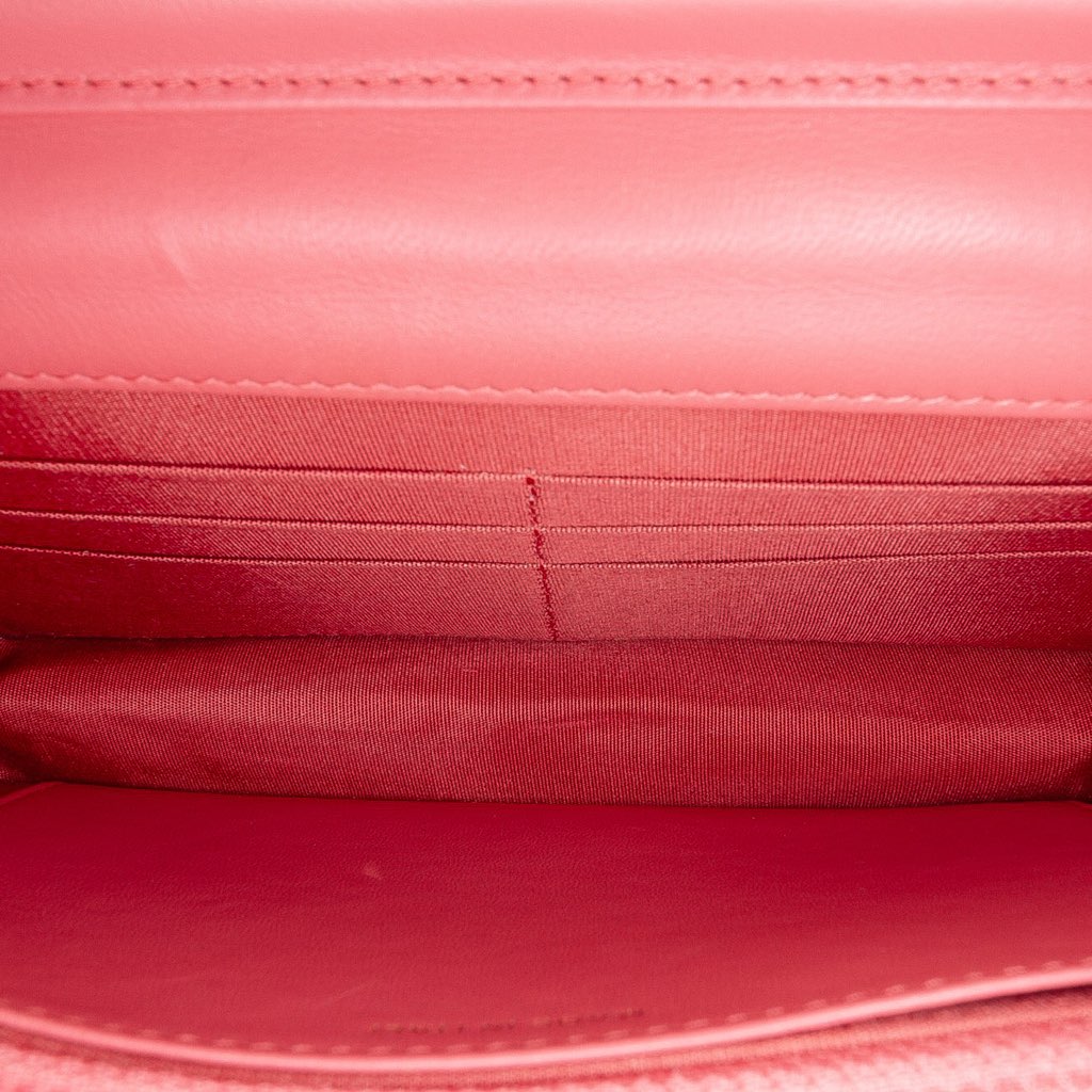 Chanel Quilted Lambskin Double Stitch Tassel Wallet On Chain - 4