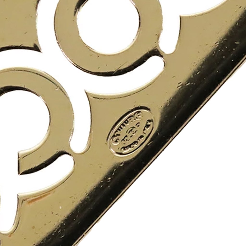 Chanel Gold Plated Coco Rhinestones Chain Belt - 4