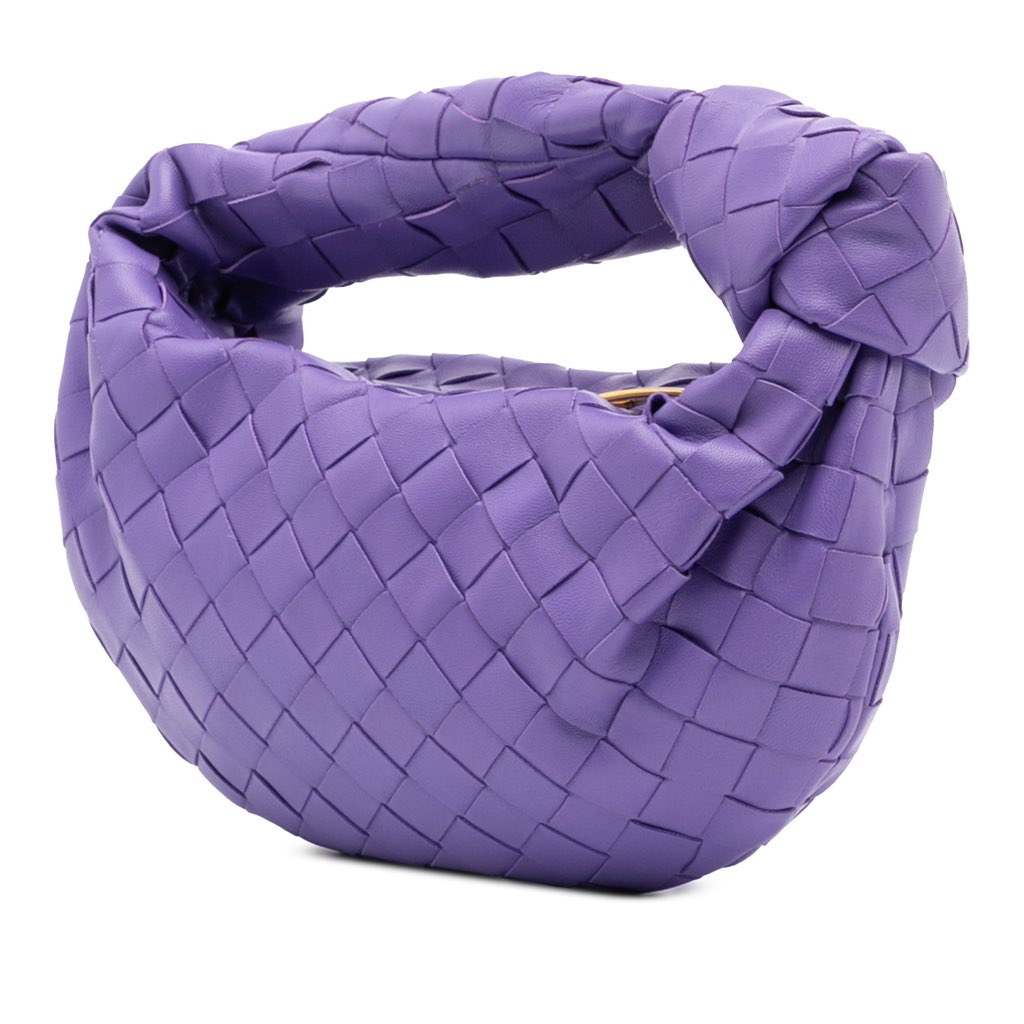 Bottega Veneta Mini Nappa Intrecciato Jodie - Back view