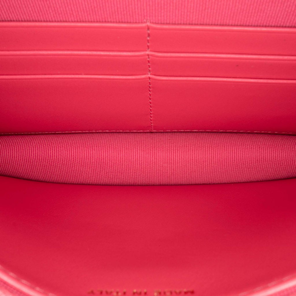 Chanel Quilted Lambskin Acrylic Coco Love Wallet on Chain - 4