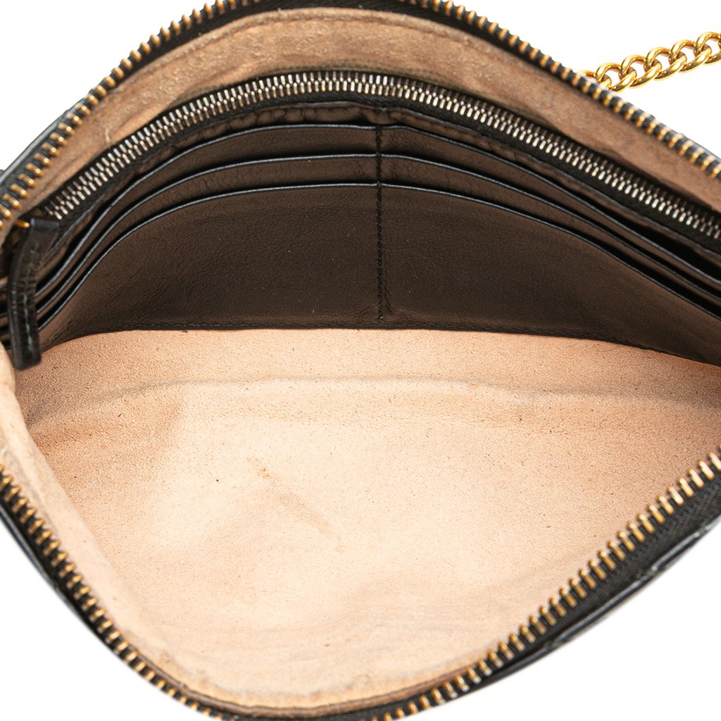 Gucci Mini GG Marmont Matelasse Leather Wallet On Chain - 4