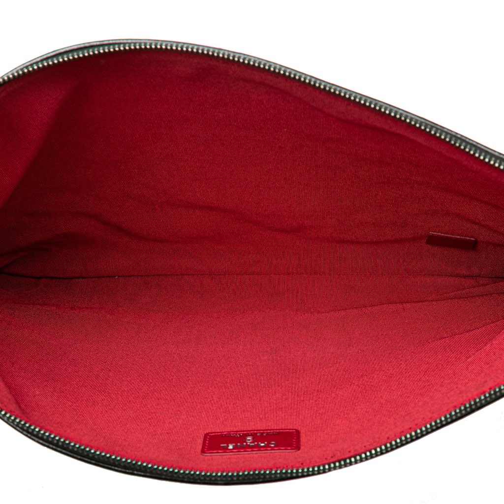 Chanel Large Aged Calfskin Gabrielle O Case Clutch - 4