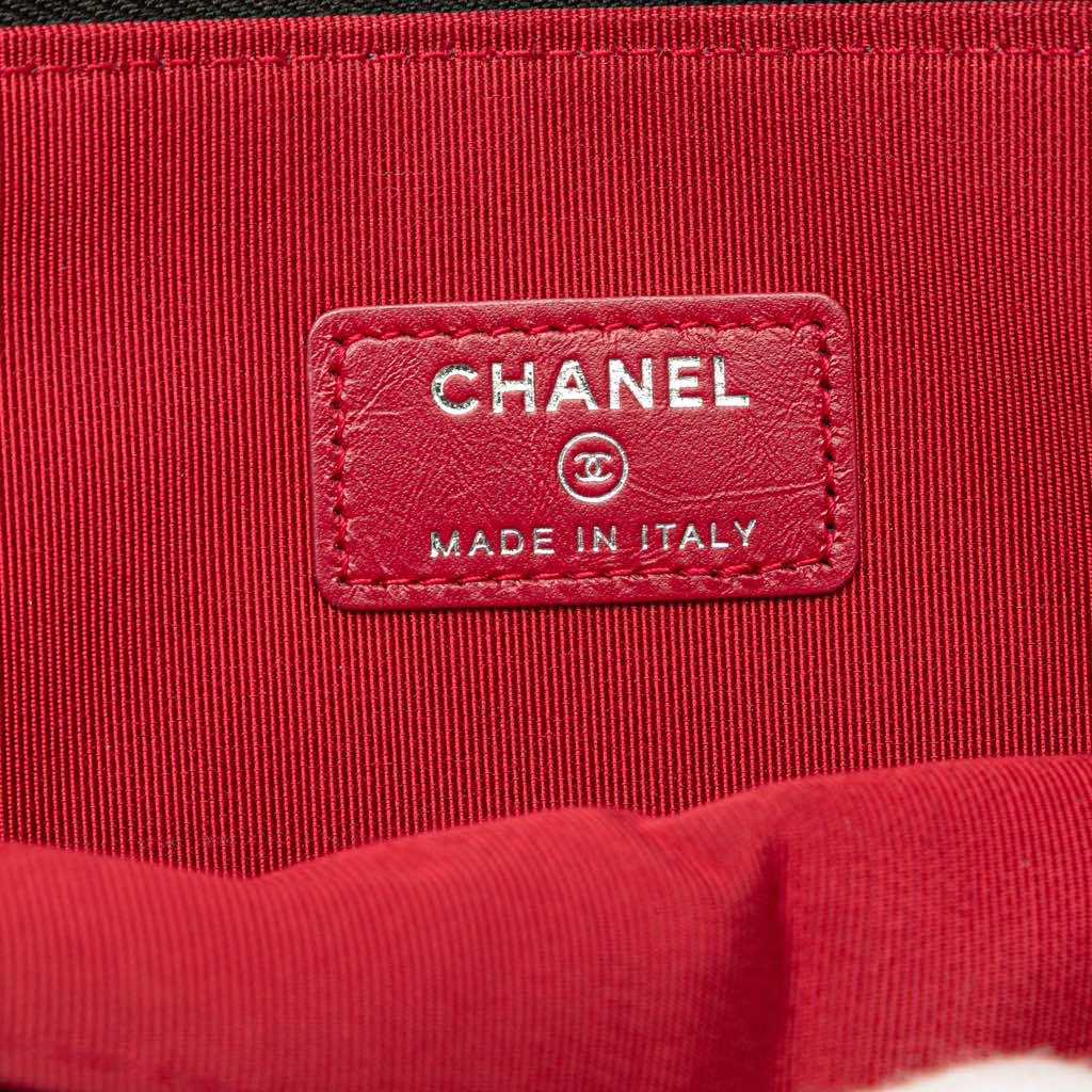 Chanel Large Aged Calfskin Gabrielle O Case Clutch - 5