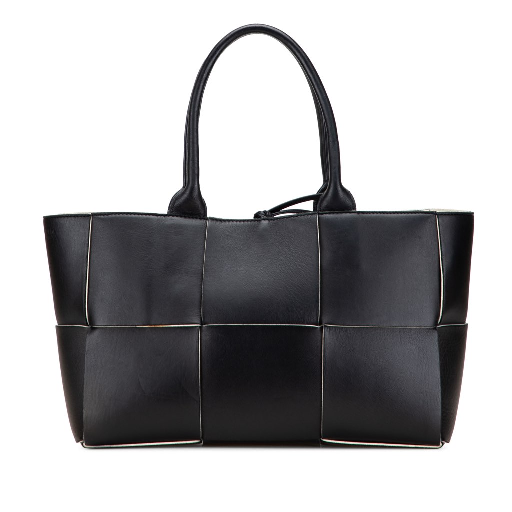 Bottega Veneta Small Nappa Maxi Intrecciato Arco Tote