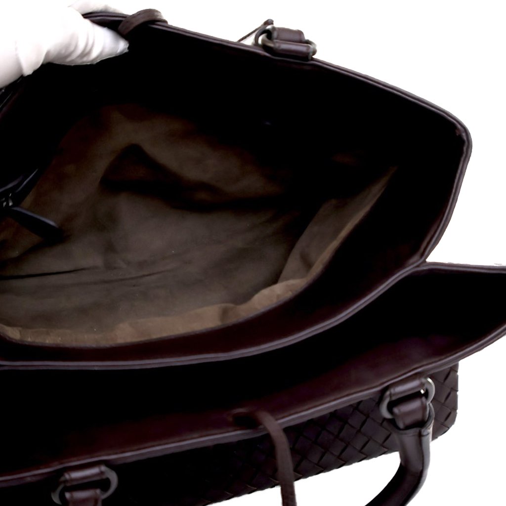 Bottega Veneta Nappa Intrecciato Milano Tote - 5